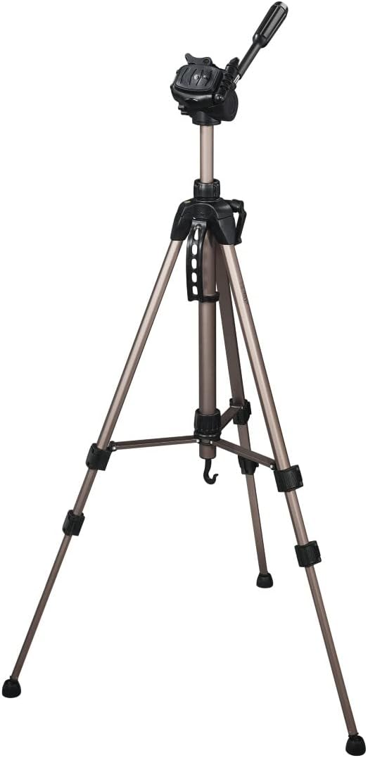 Hama Kamera Stativ Star 61 (Leichtes Dreibeinstativ mit 3-Wege-Kopf, Fotostativ mit 60-153cm Höhe, T