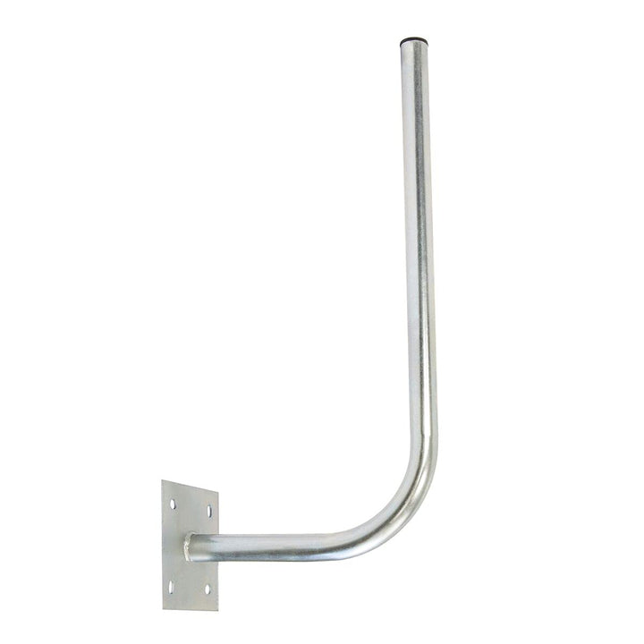 Premium X 30cm Wandhalter 70cm Mast Stahl verzinkt Ø 38mm grosse Platte Wetterstation Wand-Halterung