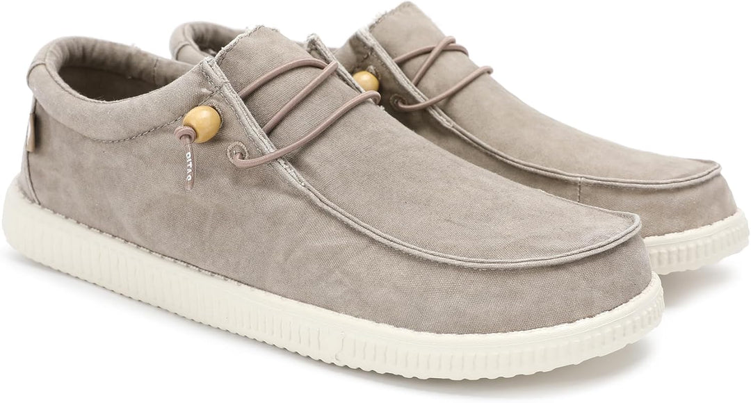 WALK IN PITAS | WP150 WALLABI Washed | Herren Mokassins | Flache Slipper für Männer | Slip on Loafer