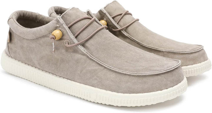 WALK IN PITAS | WP150 WALLABI Washed | Herren Mokassins | Flache Slipper für Männer | Slip on Loafer