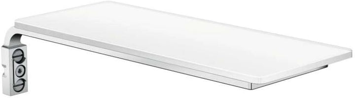 hansgrohe Seifenablage Casetta E Shampoo- und Duschgelablage, Weiss/Chrom