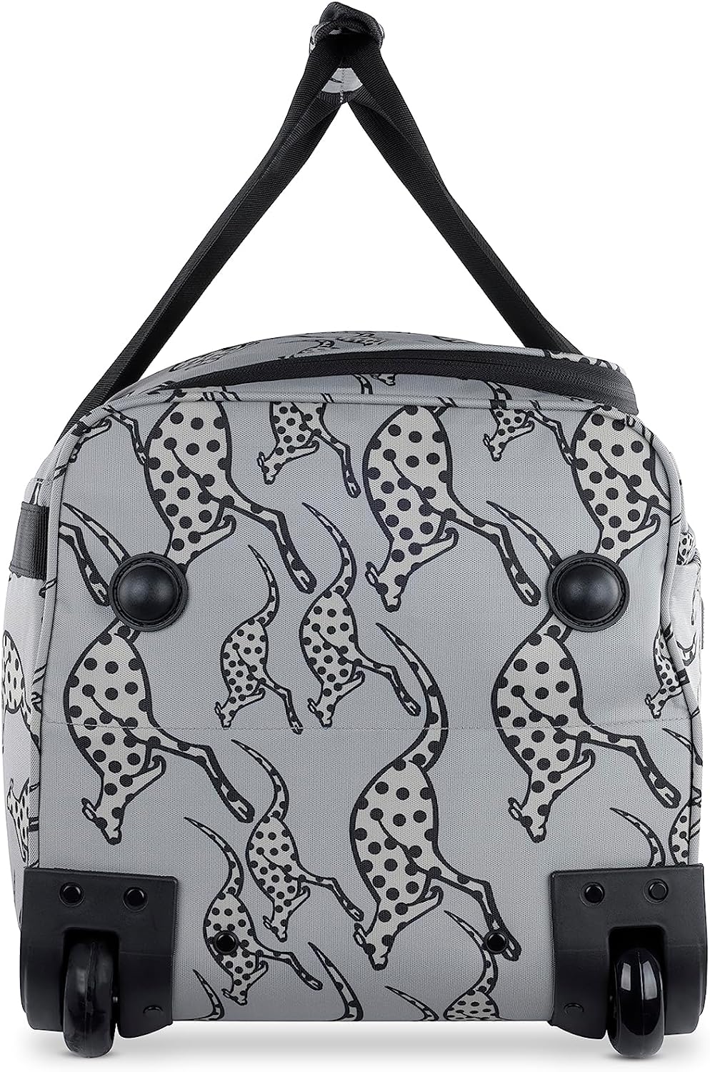 Chiemsee Jump N Fly Reisetasche auf Rollen, Unisex Weekender aus recyceltem PET, Grau, Grau