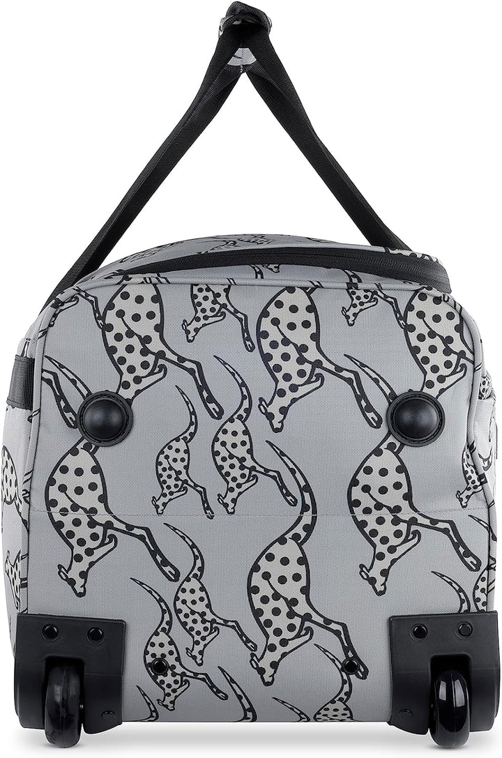 Chiemsee Jump N Fly Reisetasche auf Rollen, Unisex Weekender aus recyceltem PET, Grau, Grau