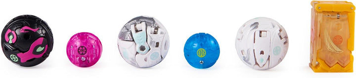 BAKUGAN 'Evolutions' Battle Strike 6er Pack mit 1 Platinum Ball (Haos Wrath), 2 Basic Balls (Darkus