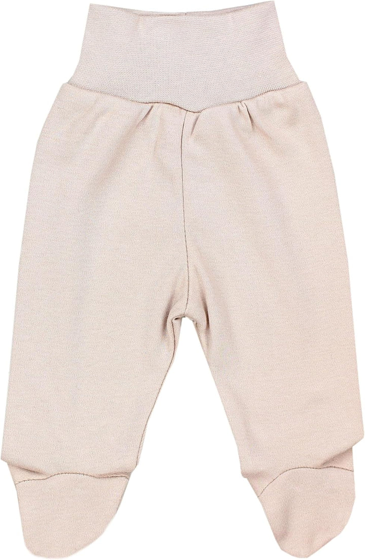 TupTam Baby Mädchen Jungen Bekleidungsset Langarmbody Hose Mütze mit Aufdruck Spruch 3 teilig 50 Bär