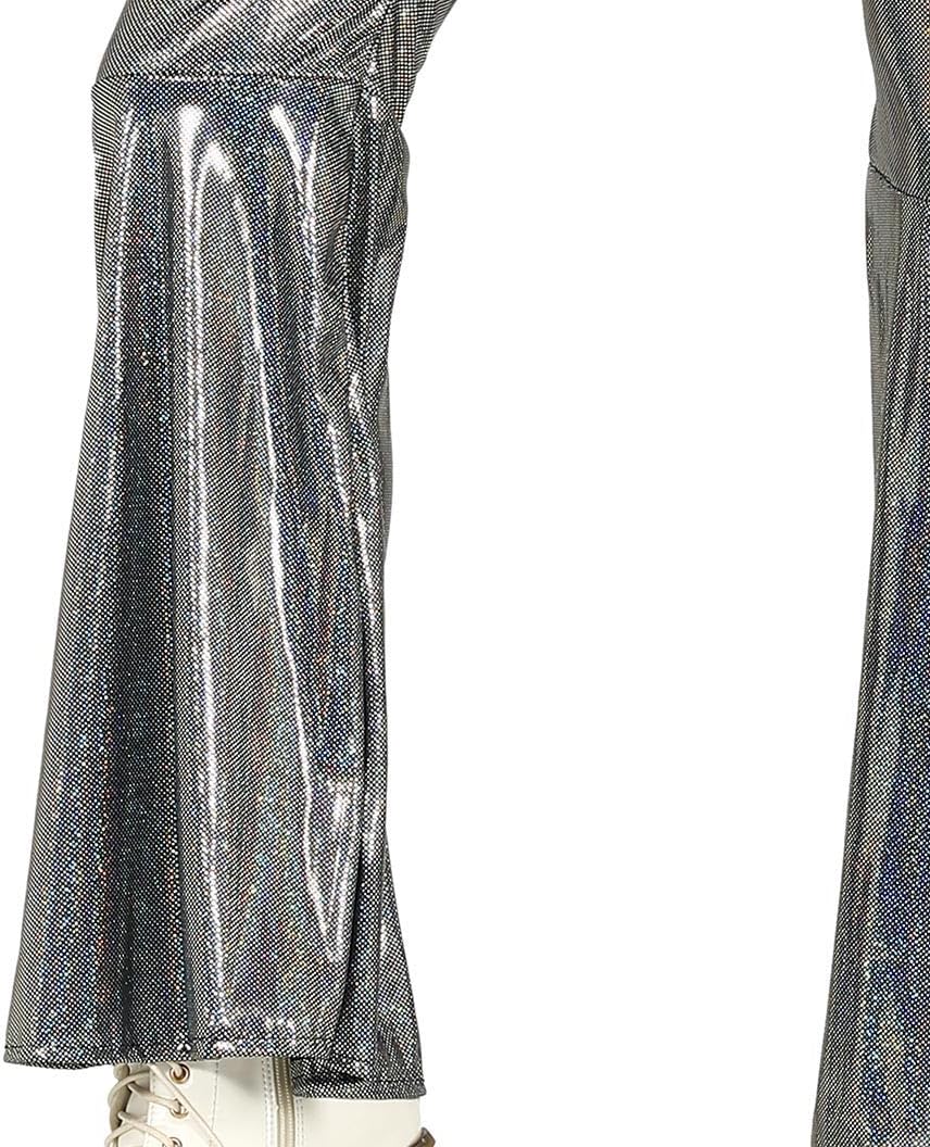 Fiestas Guirca Disco Jumpsuit Anzug für eine 70er Disco Hippie Frau Verkleidung
