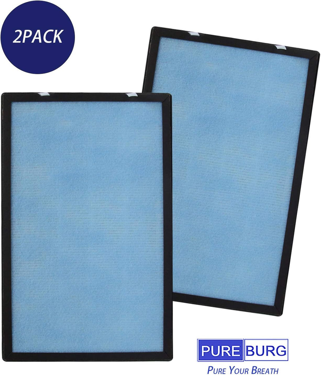PUREBURG Ersatz-Filter kompatibel mit Newentor NA-218 und Onduva KJ188F-A077 Luftreiniger,2-Pack