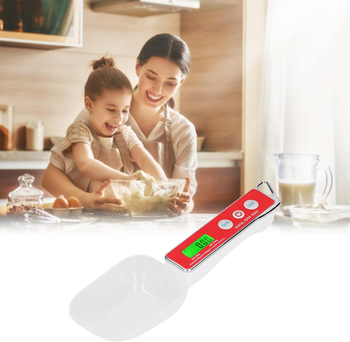 Elektronischer Messlöffel 500 g / 0,1 g Digitalwaage Löffel Küche Elektronischer Wiegelöffel mit LCD