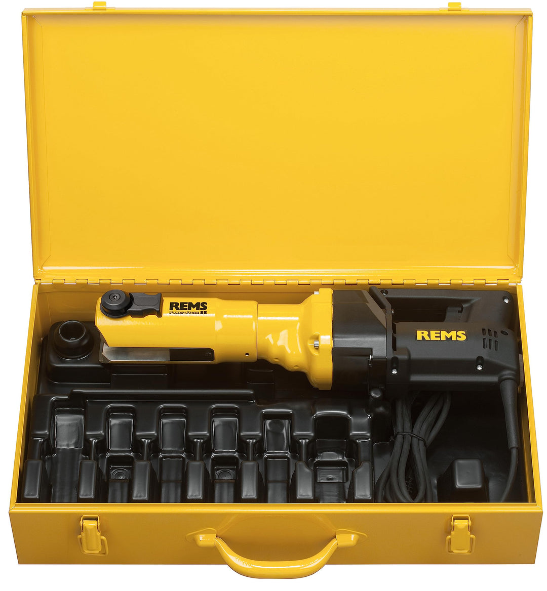 REMS Power-Press SE Basic-Pack (elektrische Radialpresse 32 kN, mit Automatischer Verriegelung, in s