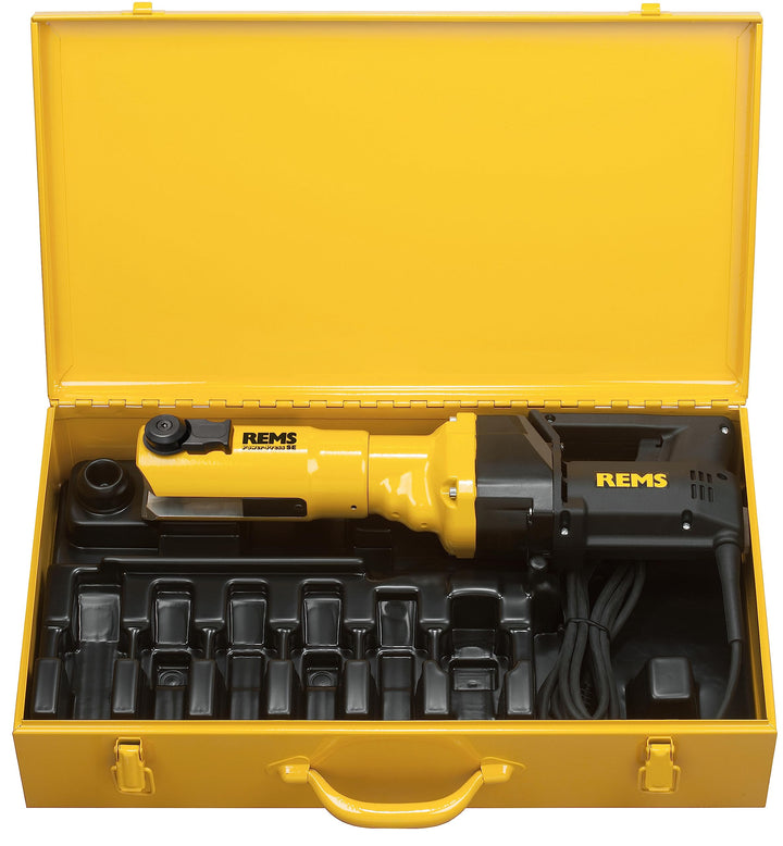 REMS Power-Press SE Basic-Pack (elektrische Radialpresse 32 kN, mit Automatischer Verriegelung, in s