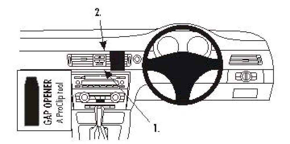 Brodit 653598 ProClip Halterung