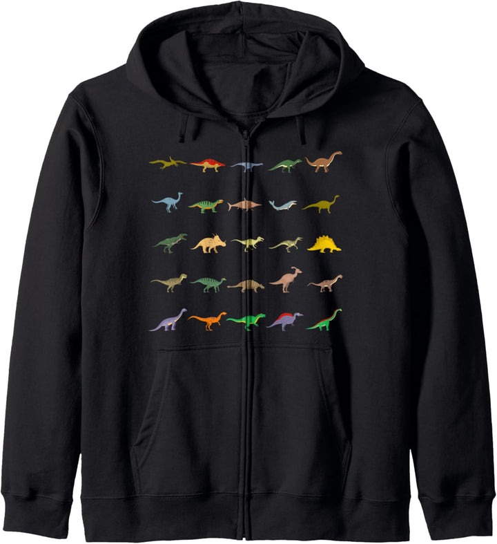 Types Of Dinosaurs Dino Identification - 25 Cute Sweet Kapuzenjacke