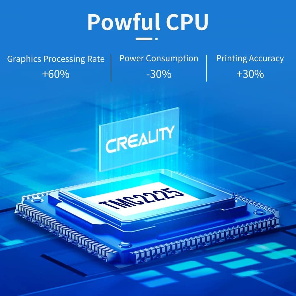 Creality Offizielles Ender 3 Silent Motherboard Upgrade V4.2.7 Mainboard Control Board mit TMC2225 T