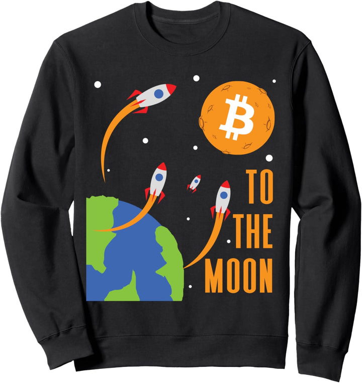 Lustige Bitcoin-Kryptowährungs-Blockchain Sweatshirt