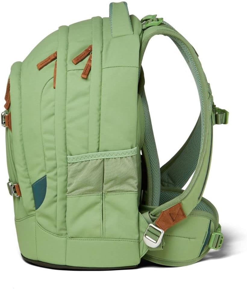 Satch Pack Schulrucksack Set 3tlg. mit Schlamperbox und Sportbeutel (Nordic Jade Green)