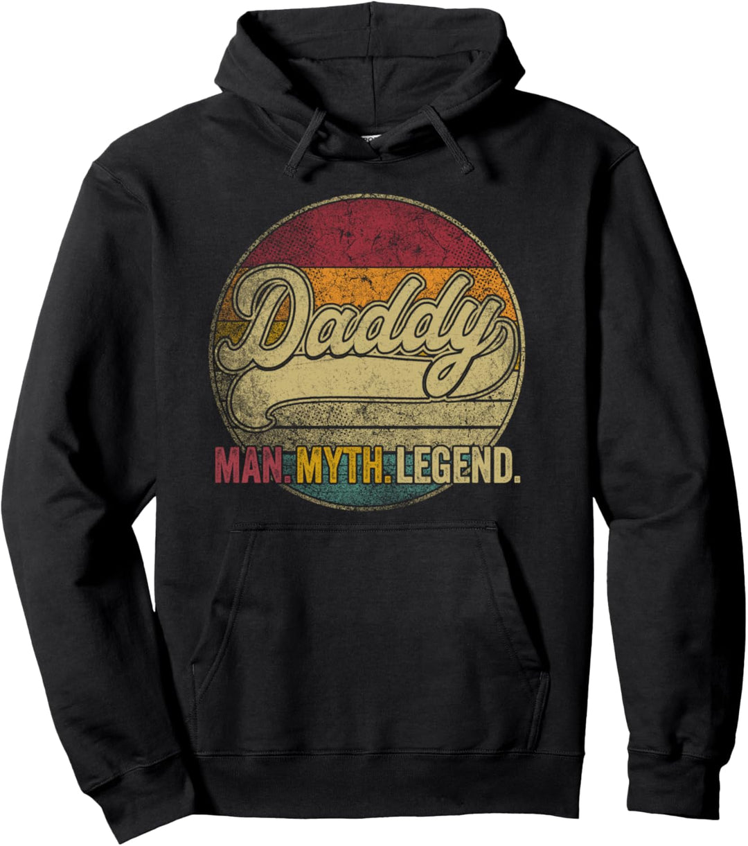 Daddy Shirt Grandpa Dad Birthday Father's Day Funny Humor Pullover Hoodie