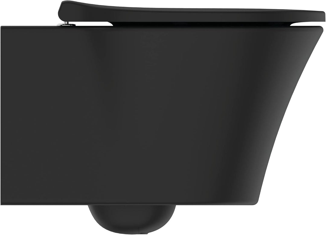 Ideal Standard Connect Air Wandhängendes WC-Becken-Set, Hänge-WC spülrandlos, CL1 Vollspülung 4,5–6