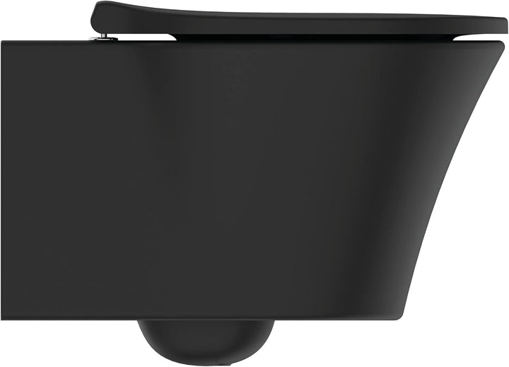 Ideal Standard Connect Air Wandhängendes WC-Becken-Set, Hänge-WC spülrandlos, CL1 Vollspülung 4,5–6