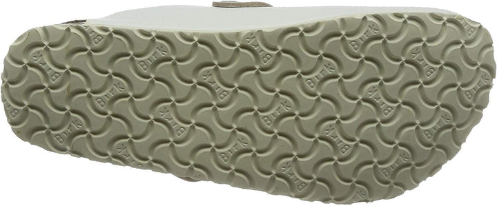 Birkenstock Herren Boston EsdBoston Antistatik/Naturleder, blau, Grösse 42, Normale Sohle 36 EU Weis
