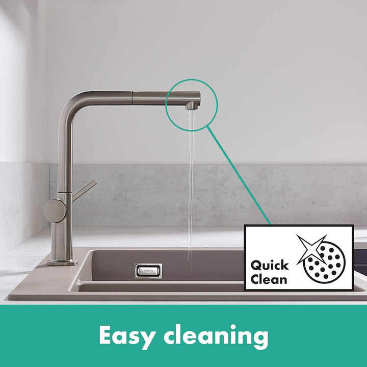 hansgrohe Küchenarmatur Talis M54 (Wasserhahn Küche, 360° schwenkbar, hoher Komfort-Auslauf 270mm, S