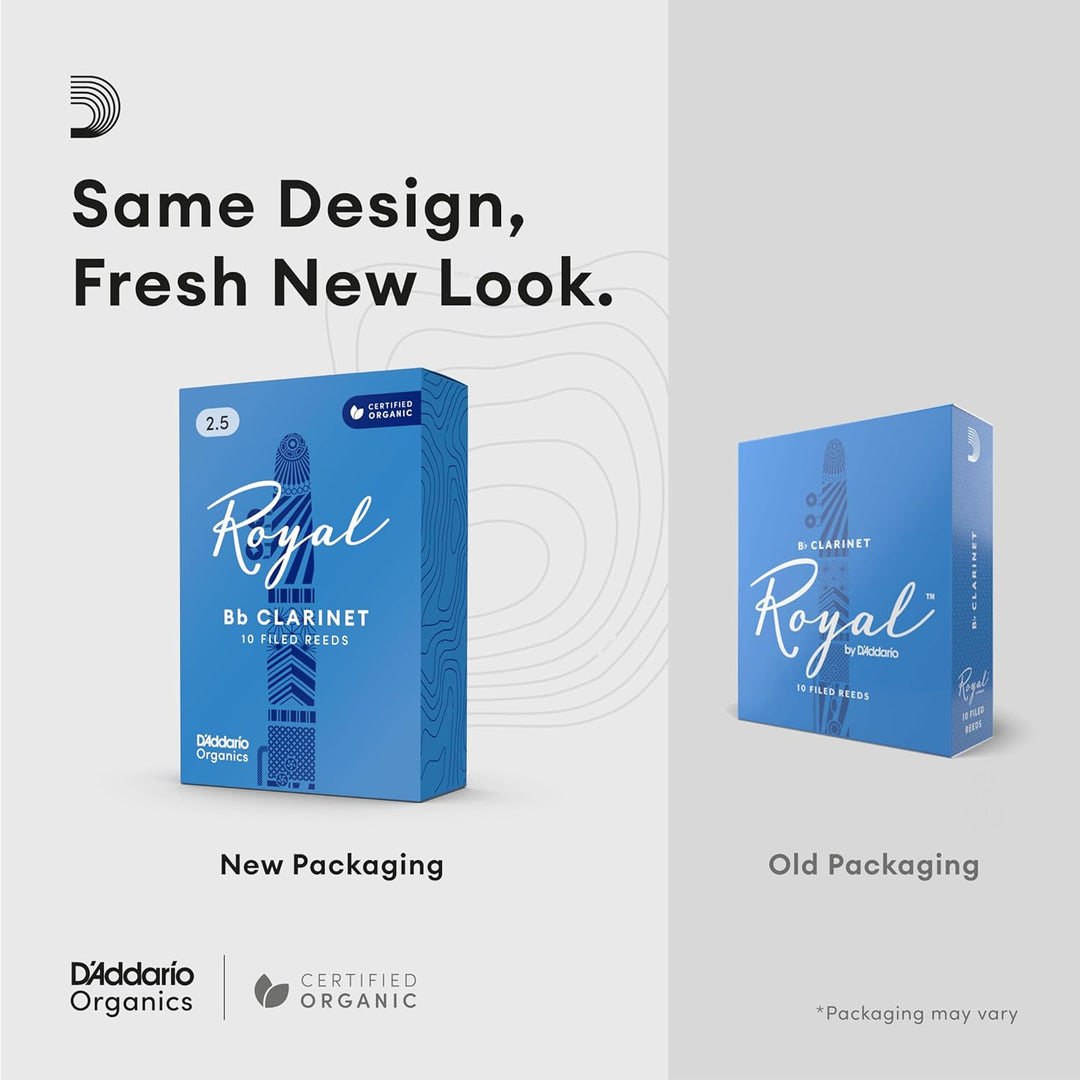 Royal by D'Addario Blätter für Altsaxophon, Nr. 1,5, 25 Stück Strength 1.5 25 Stück Single, Strength