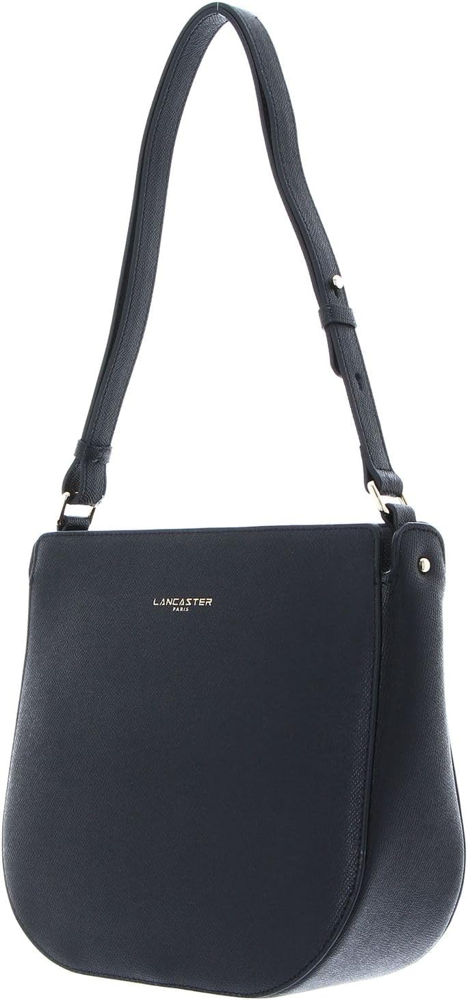 Lancaster Delphino Schultertasche Leder 25 cm Einheitsgrösse Noir, Einheitsgrösse Noir