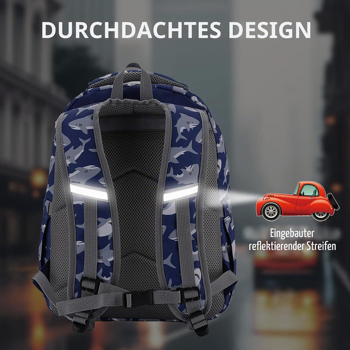 VASCHY Kinderrucksack, Kinder Rucksack Kindergartenrucksack 12L Niedlich Wasserabweisend Schulrucksa