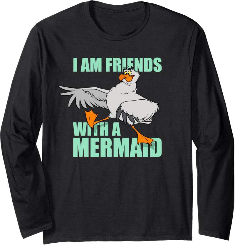 Disney The Little Mermaid Scuttle Friends with a Mermaid Langarmshirt