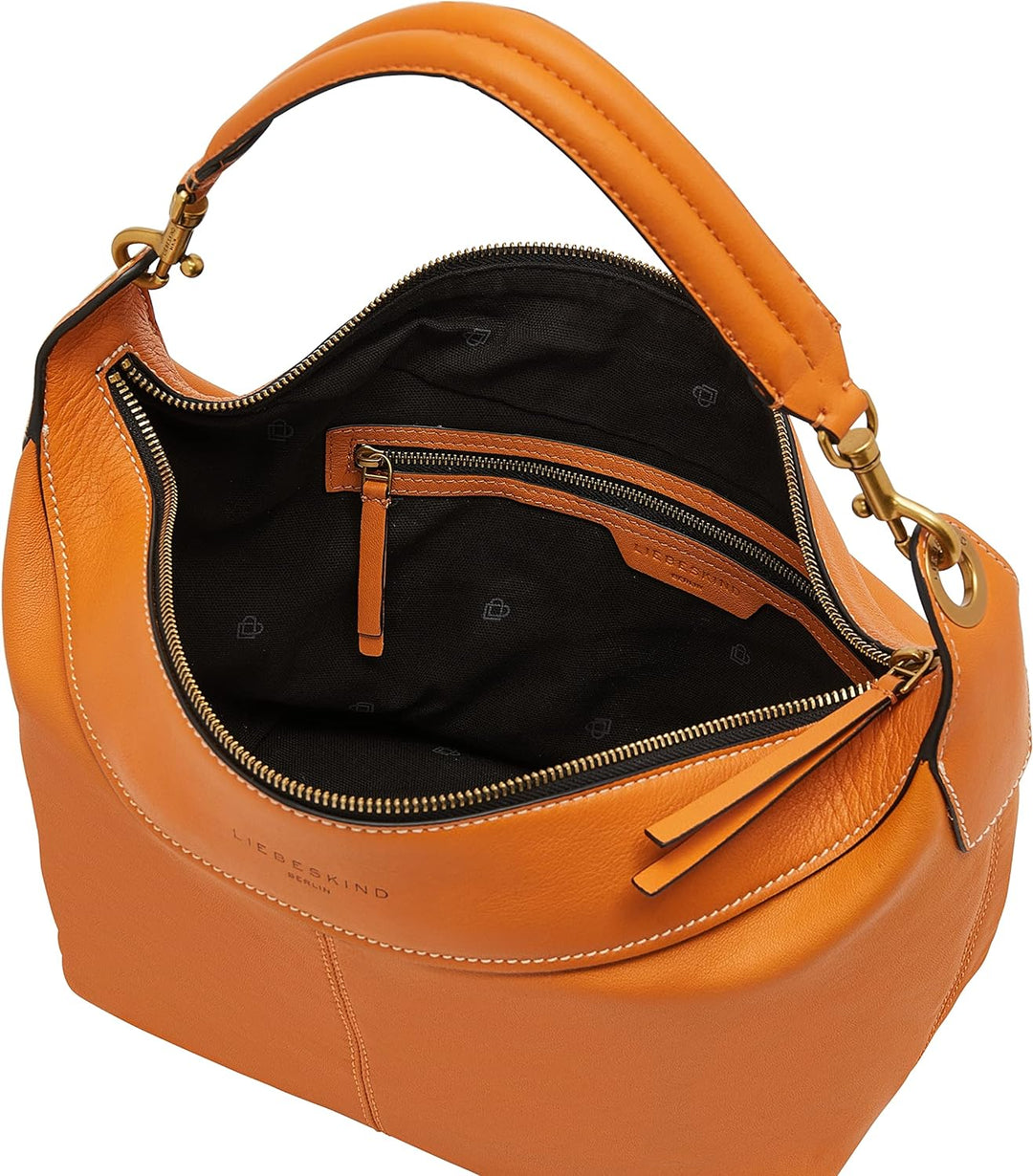 Liebeskind Damen Liza Hobo S Pumpkin, Pumpkin