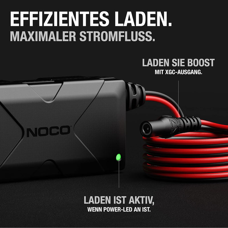 NOCO XGC4 56W Boost Power-Adapter für GB70, GB150, GB250, GB251 und GB500 UltraSafe-Lithium Starthil