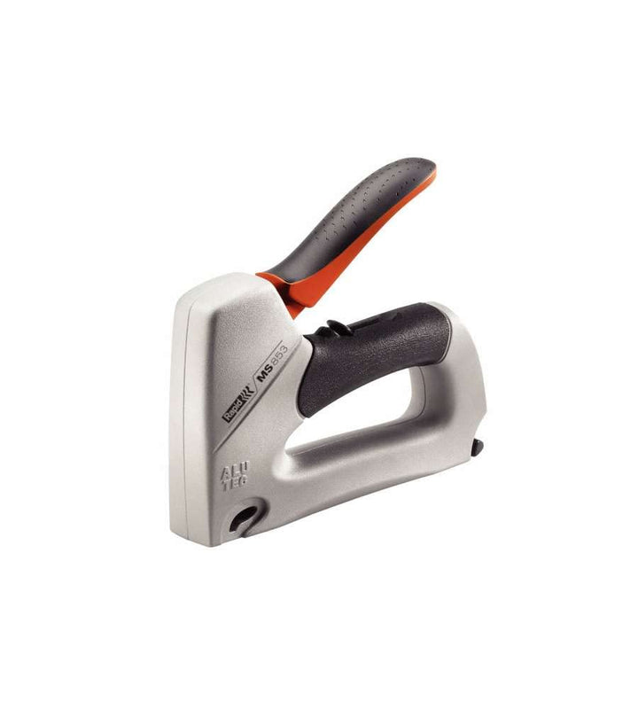Rapid Handtacker ALU853, Tacker für Holz und Stoffe, Leistungsstark, Aluminium, für Klammern Typ 53,