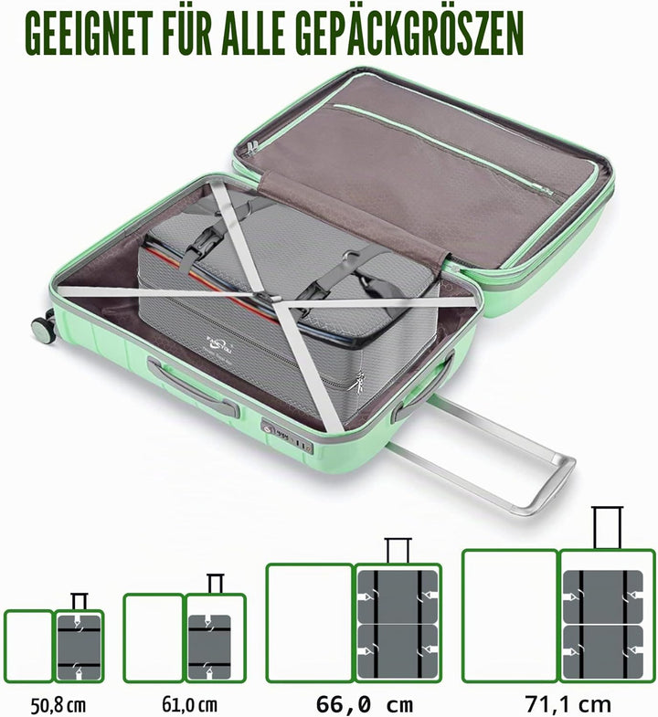 Koffer Organizer Hängende Verpackung Würfel Tragbare Schrank Regale Kompressive Reisegepäck Essentia