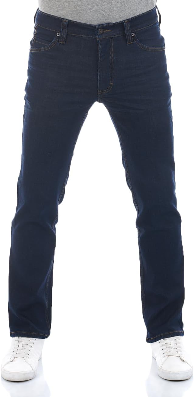 MUSTANG Herren Jeans Tramper Straight Fit Jeanshose Hose Denim Stretch Baumwolle Blau Schwarz w30 w3