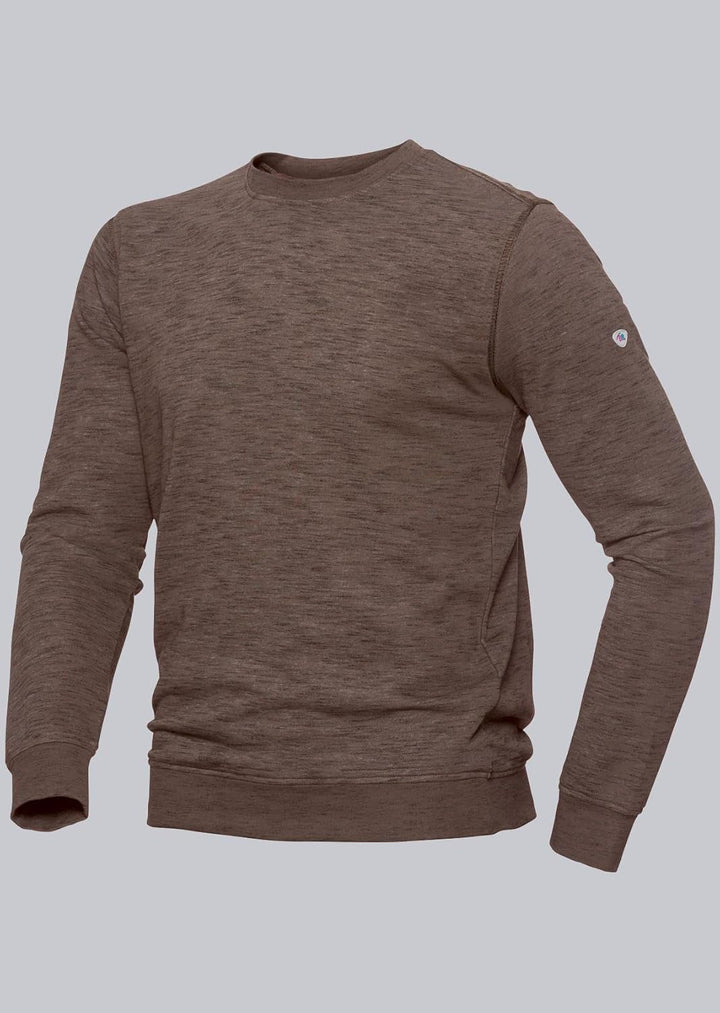 BP 1720-294-0400-XS Unisex-Sweatshirt, Space-Dye-Stoff, schlanke Silhouette mit langem Ärmel, 280,00