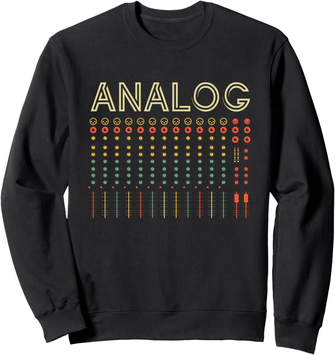 Retro Modular Synthesizer Analog Music Synth Sweatshirt