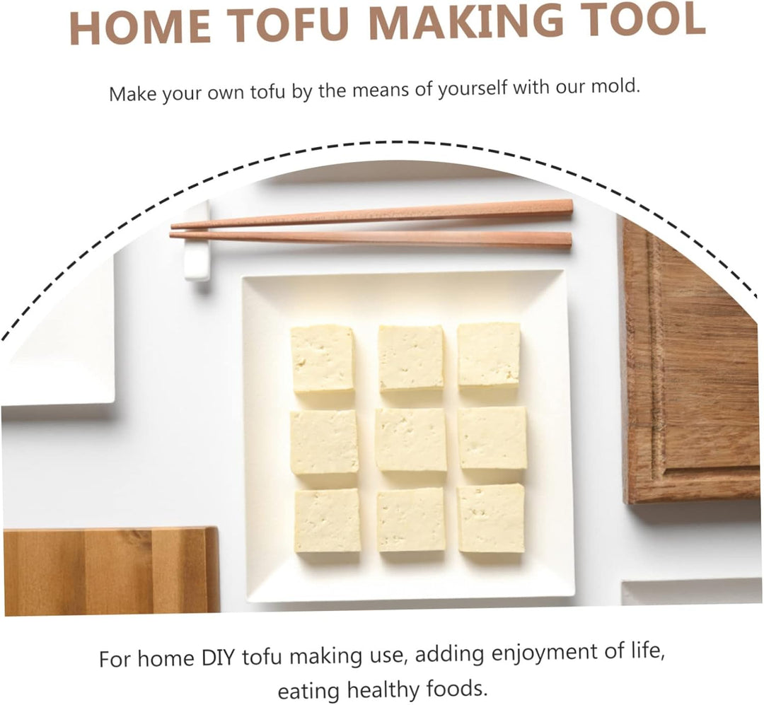 Veemoon Holz-tofu-Form Küchenutensil Für Hausgemachten Sojabohnenquark Praktische Leichte Tofu-Mould