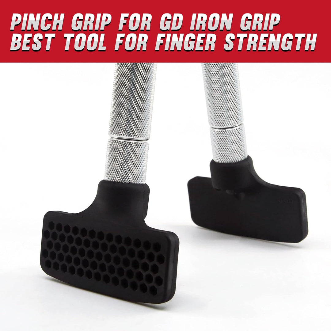 GD IRON GRIP Pinch Grip Set (Rock Climbing Grip Trainer) Grip Strength Trainer Adjustable Hand Grip