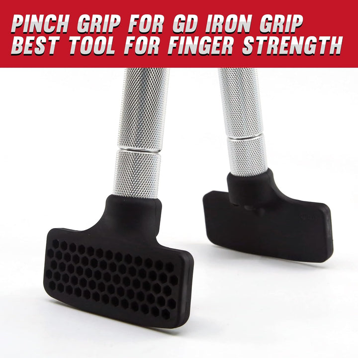 GD IRON GRIP Pinch Grip Set (Rock Climbing Grip Trainer) Grip Strength Trainer Adjustable Hand Grip