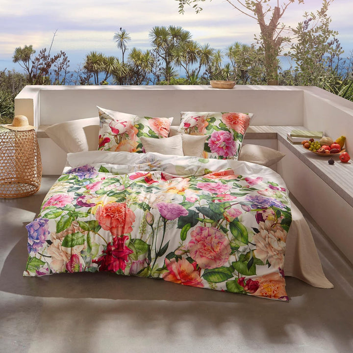 fleuresse Mako-Satin Bettwäsche Bed Art S Flen Multicolor 1 Bettbezug 155 x 220 cm + 1 Kissenbezug 8