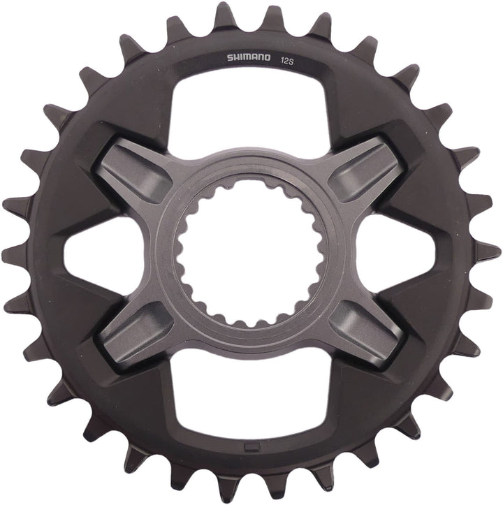 SHIMANO Unisex Plato 34d SLX para Fcm7100/Fcm7130 12x1 Platte, schwarz
