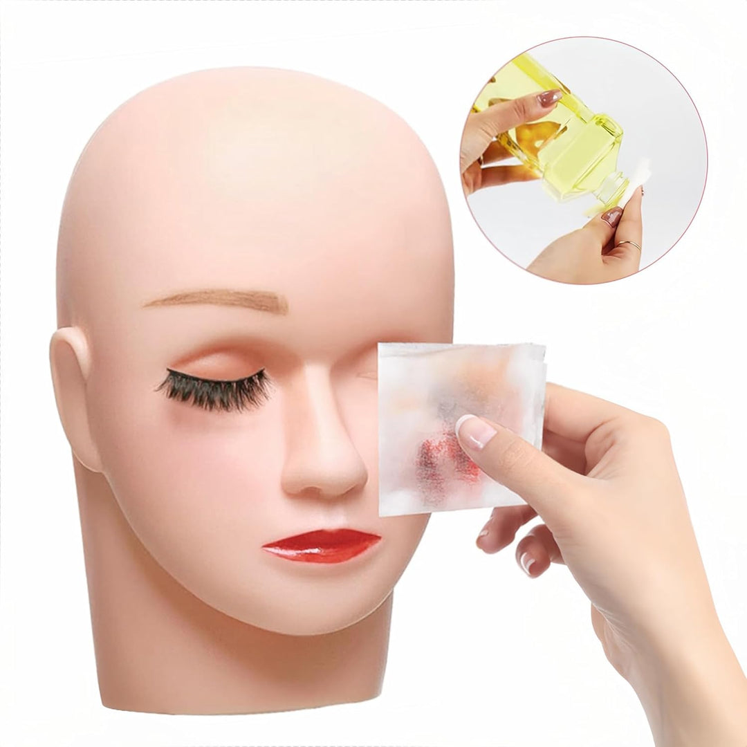 Frisierkopf, Trainingsköpfe für Friseure Trainingskopf für Kosmetologie Kahler Puppenkopf Mannequin