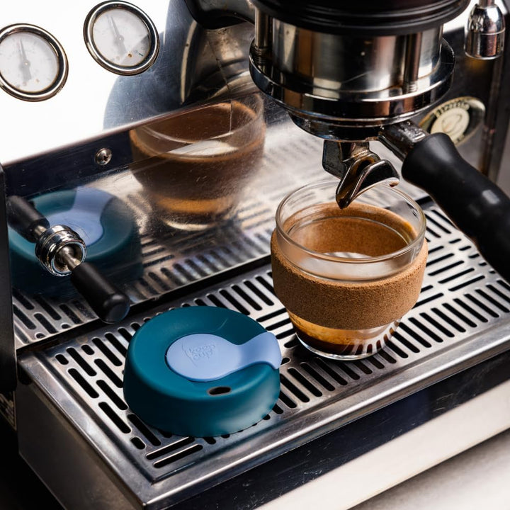 KeepCup Wiederverwendbare Kaffeetasse, gehärtetes Glas und Naturkork, S, 227 ml, tief