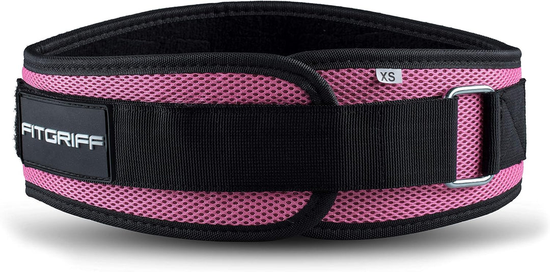 FITGRIFF® Gewichthebergürtel V1 - Fitness-Gürtel für Bodybuilding, Krafttraining, Gewichtheben und C