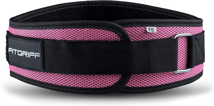 FITGRIFF® Gewichthebergürtel V1 - Fitness-Gürtel für Bodybuilding, Krafttraining, Gewichtheben und C