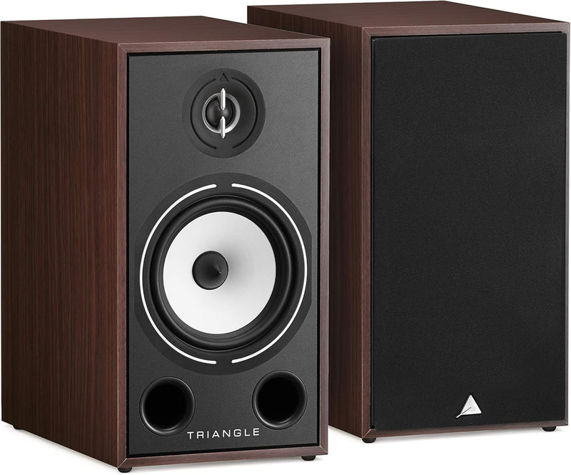 TRIANGLE Borea BR03 - Hi-Fi Regallautsprecher Walnut, Walnut