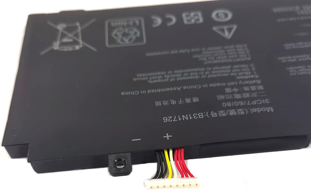 7XINbox B31N1726 11,4V 48Wh 4240mAh Laptop Akku Ersatz für ASUS FX80 FX80GM FX80GE FX80GD FX86 FX86F