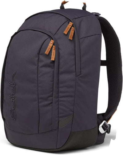 satch air Schulrucksack ab 5. Klasse gepolstert 26L Stauraum standfest Laptopfach Nordic Grey - Grau