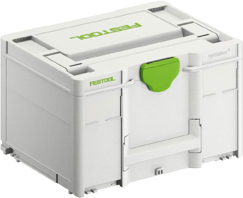 Festool Systainer³ SYS3 M 237 (mit Abdeckung für Beschriftungsfeld) Size, Size