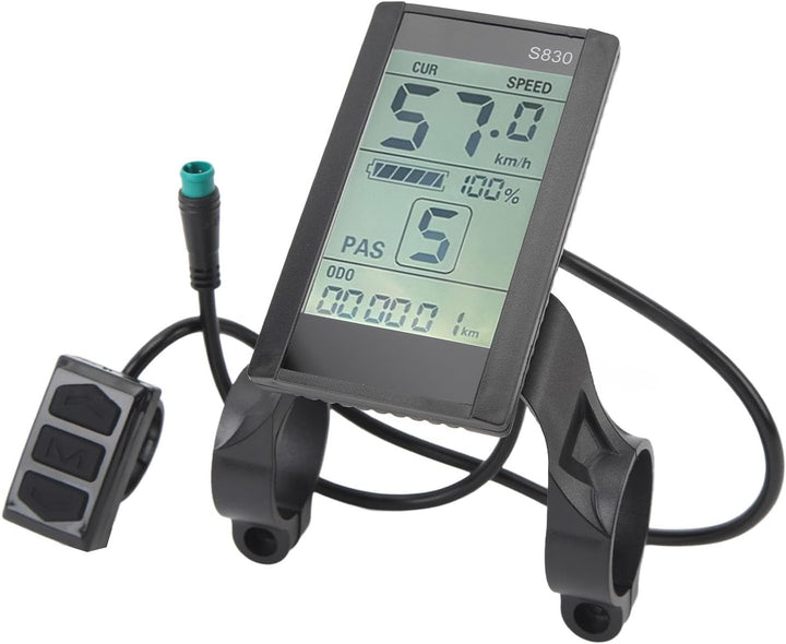 Display Panel Elektrofahrrad LCD Display Elektrofahrrad LCD Display Panel 24V 36V 48V LCD S830 Panel