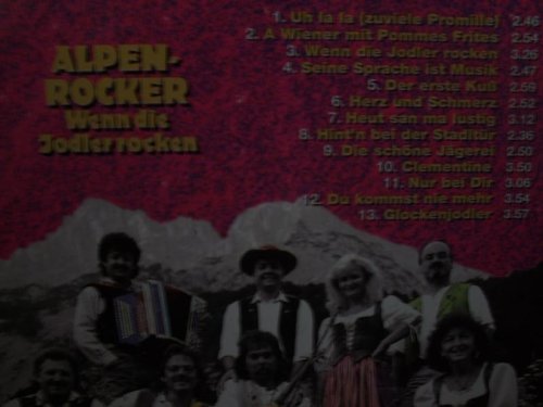Wenn die Jodler Rocken, Audio-CD